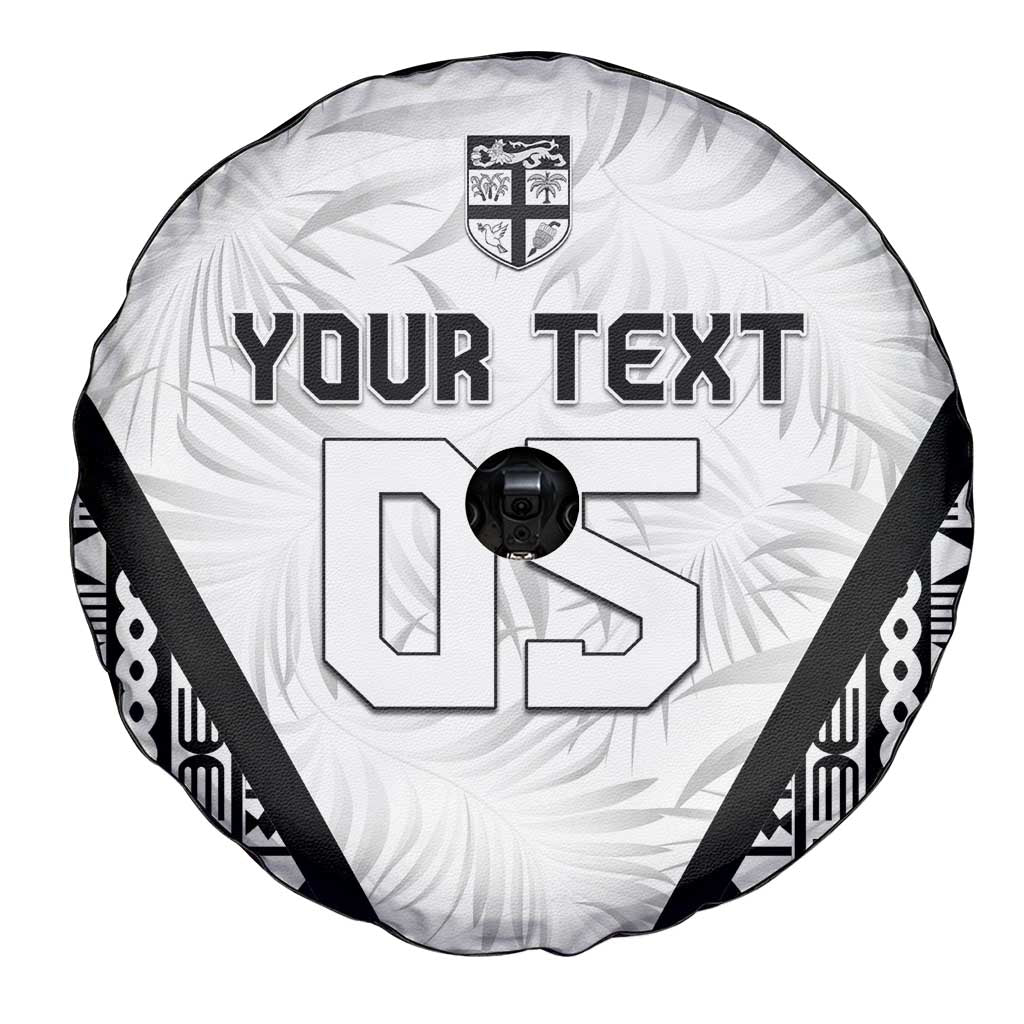 Custom Fiji 2026 Rugby Spare Tire Cover Fijian Tapa Pattern LT05 - Polynesian Pride