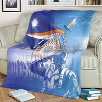 Marshall Islands Remembrance Day Blanket We Will Always Remember