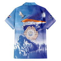 Personalised Marshall Islands Remembrance Day Family Matching Summer Maxi Dress and Hawaiian Shirt We Will Always Remember