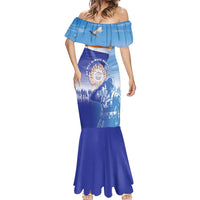 Personalised Marshall Islands Remembrance Day Mermaid Dress We Will Always Remember LT05 - Polynesian Pride