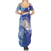 Personalised Marshall Islands Remembrance Day Summer Maxi Dress We Will Always Remember