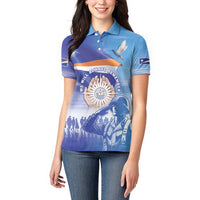 Personalised Marshall Islands Remembrance Day Women Polo Shirt We Will Always Remember