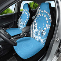 Penrhyn Gospel Day Car Seat Cover Cook Islands Tribal Pattern