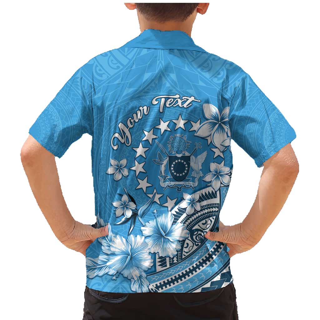 Personalised Penrhyn Gospel Day Family Matching Mermaid Dress and Hawaiian Shirt Cook Islands Tribal Pattern