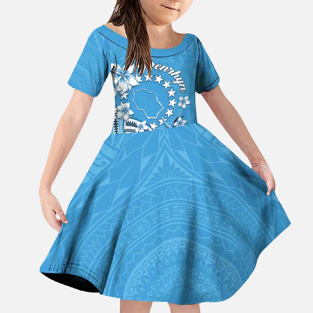 Personalised Penrhyn Gospel Day Family Matching Tank Maxi Dress and Hawaiian Shirt Cook Islands Tribal Pattern
