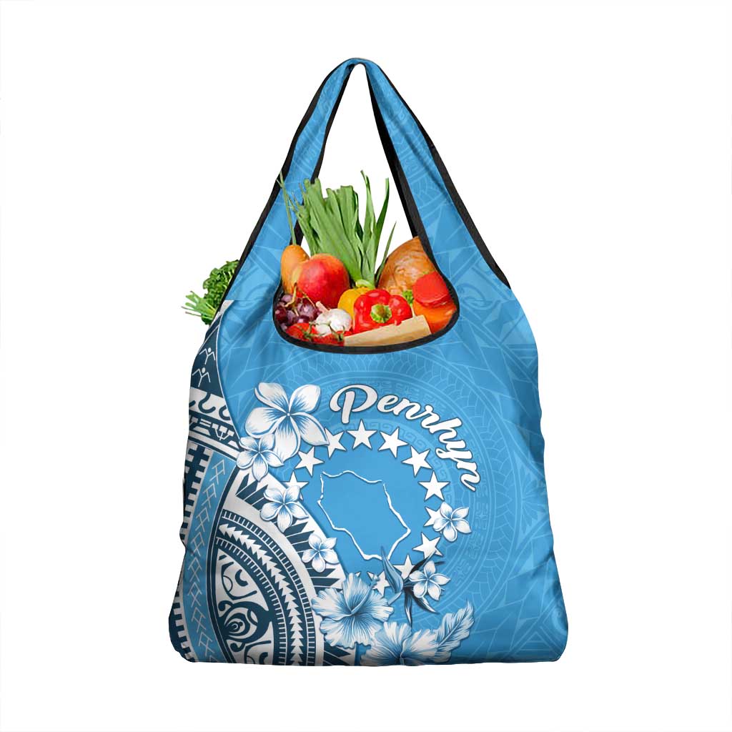 Penrhyn Gospel Day Grocery Bag Cook Islands Tribal Pattern
