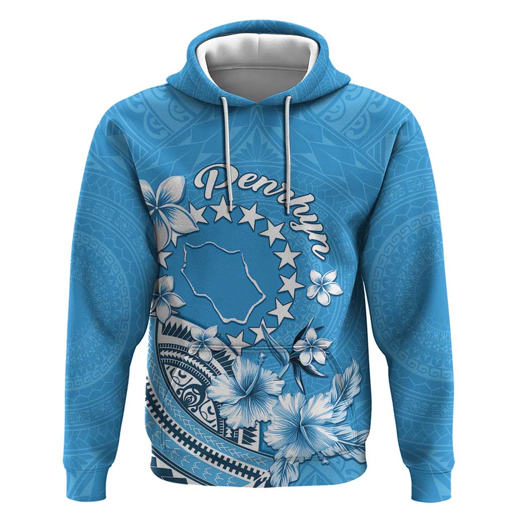 Personalised Penrhyn Gospel Day Hoodie Cook Islands Tribal Pattern
