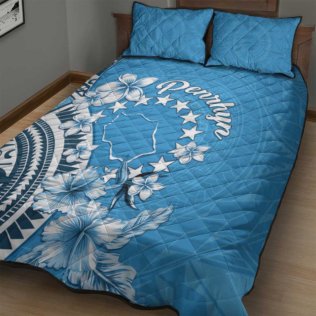 Penrhyn Gospel Day Quilt Bed Set Cook Islands Tribal Pattern