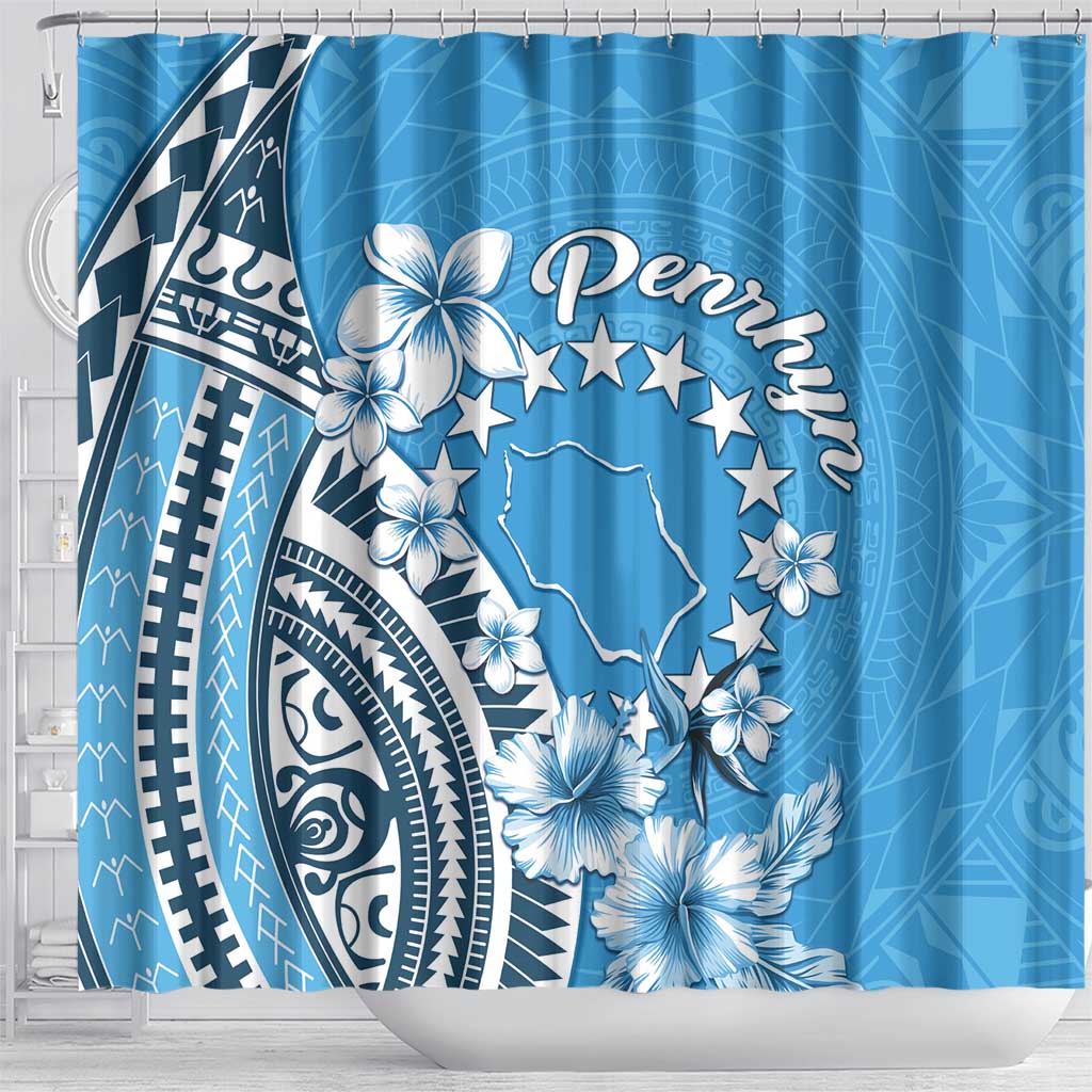 Penrhyn Gospel Day Shower Curtain Cook Islands Tribal Pattern