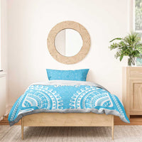 Custom Cook Islands Mauke Bedding Set Polynesian Tribal Tattoo