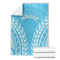 Custom Cook Islands Mauke Blanket Polynesian Tribal Tattoo