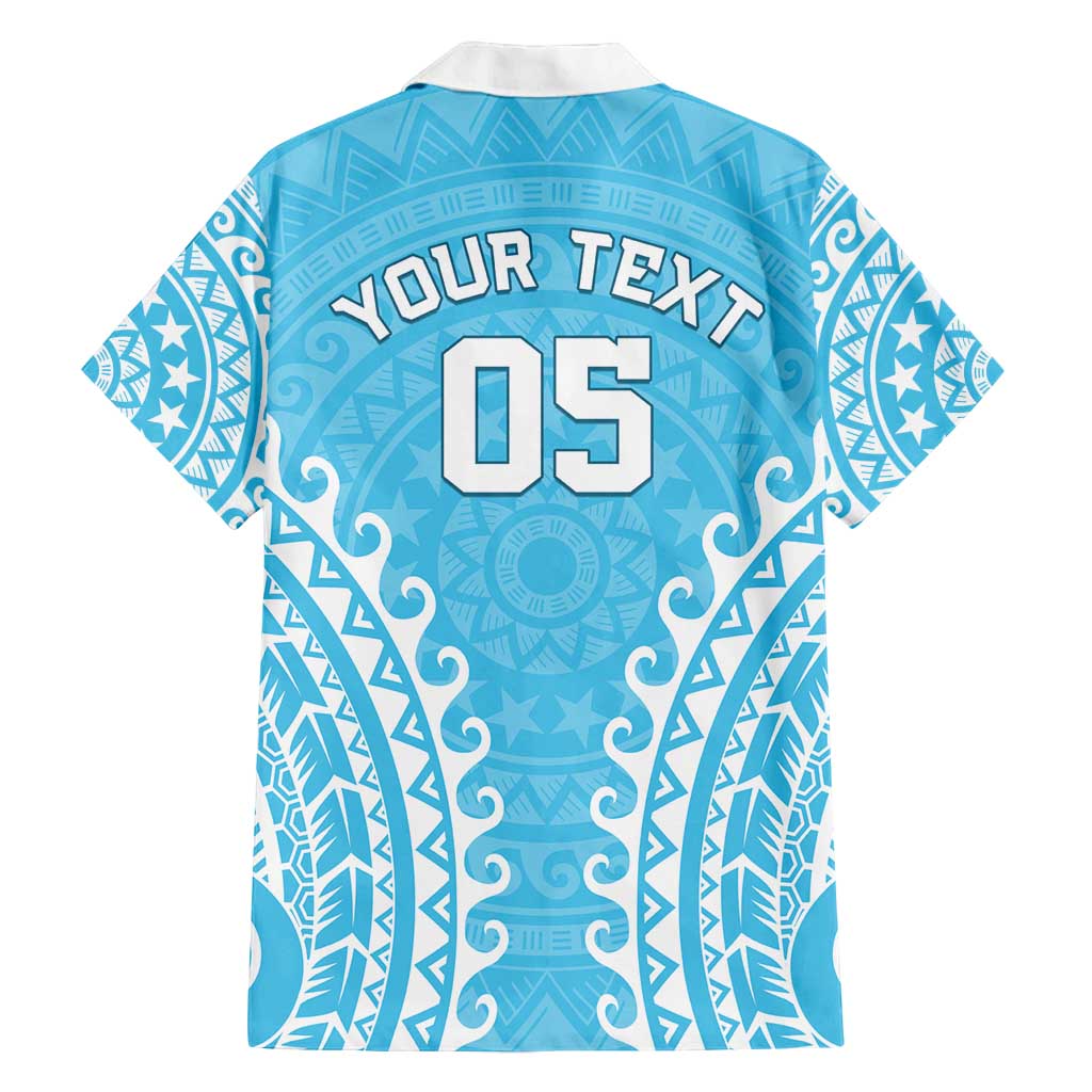 Custom Cook Islands Mauke Family Matching Summer Maxi Dress and Hawaiian Shirt Polynesian Tribal Tattoo