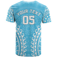 Custom Cook Islands Mauke T Shirt Polynesian Tribal Tattoo