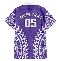 Custom Cook Islands Rarotonga Family Matching Puletasi and Hawaiian Shirt Polynesian Tribal Tattoo