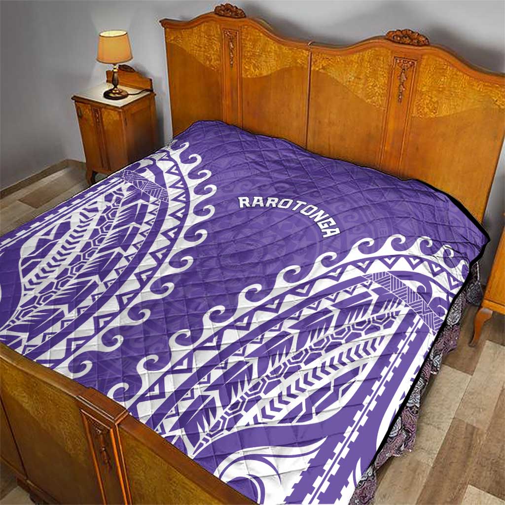 Custom Cook Islands Rarotonga Quilt Polynesian Tribal Tattoo
