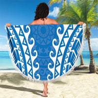 Custom Cook Islands Pukapuka Beach Blanket Polynesian Tribal Tattoo