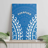 Custom Cook Islands Pukapuka Canvas Wall Art Polynesian Tribal Tattoo
