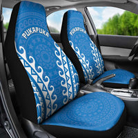 Custom Cook Islands Pukapuka Car Seat Cover Polynesian Tribal Tattoo