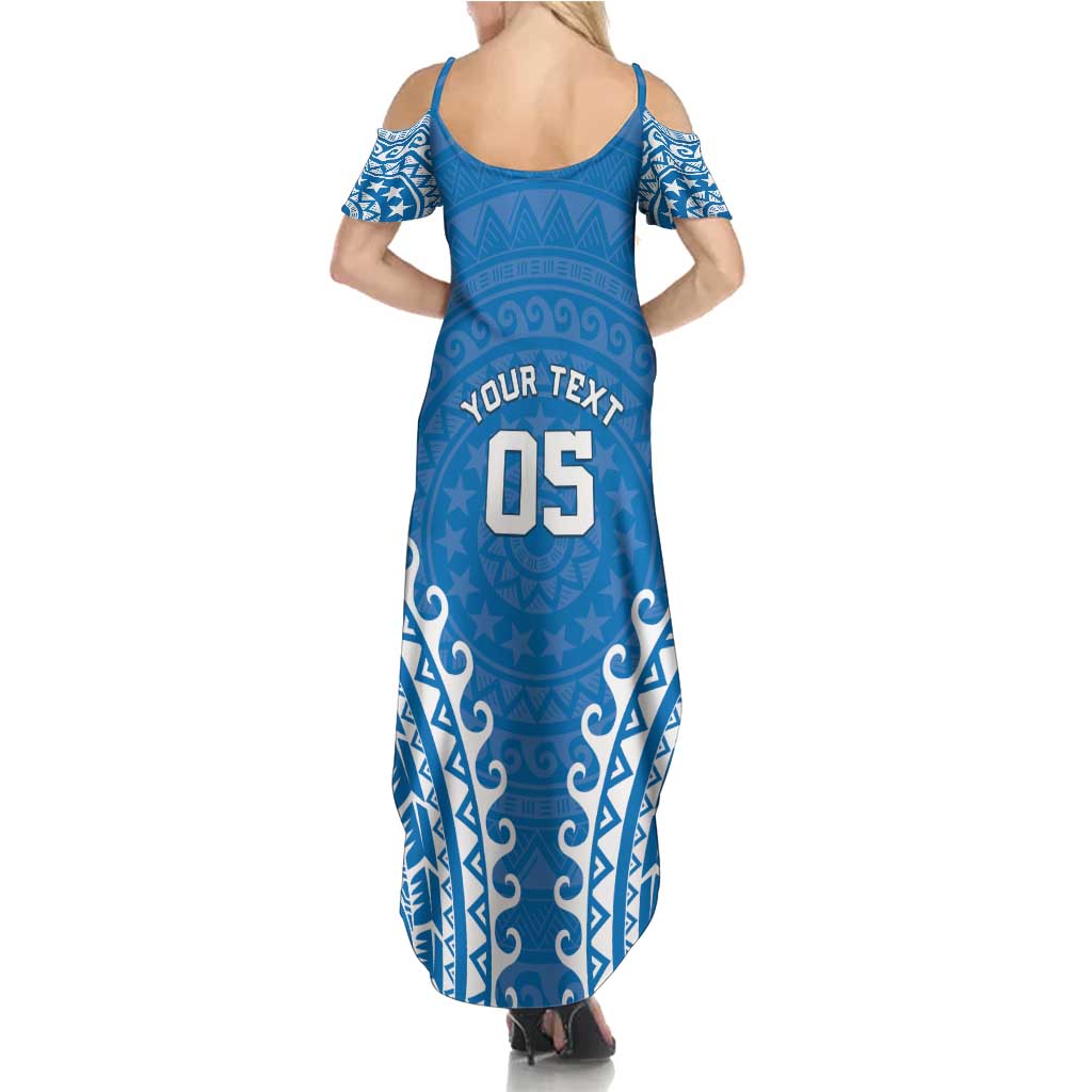 Custom Cook Islands Pukapuka Family Matching Summer Maxi Dress and Hawaiian Shirt Polynesian Tribal Tattoo