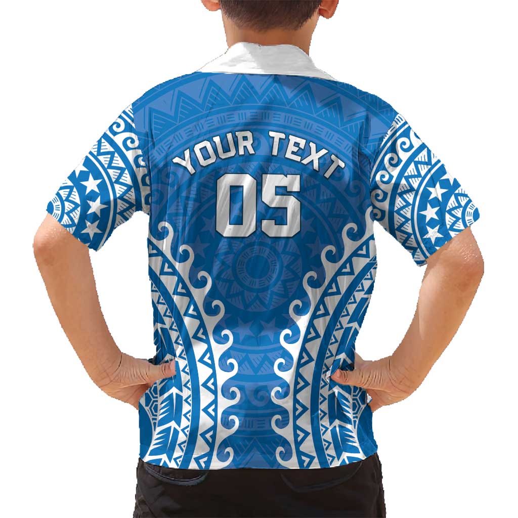 Custom Cook Islands Pukapuka Family Matching Tank Maxi Dress and Hawaiian Shirt Polynesian Tribal Tattoo LT05 - Polynesian Pride