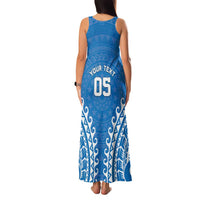 Custom Cook Islands Pukapuka Family Matching Tank Maxi Dress and Hawaiian Shirt Polynesian Tribal Tattoo LT05 - Polynesian Pride