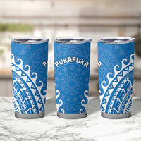 Cook Islands Pukapuka Tumbler Cup Polynesian Tribal Tattoo