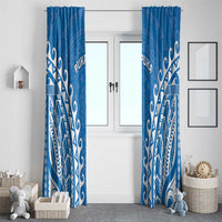 Custom Cook Islands Pukapuka Window Curtain Polynesian Tribal Tattoo
