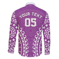 Custom Cook Islands Mangaia Family Matching Tank Maxi Dress and Hawaiian Shirt Polynesian Tribal Tattoo