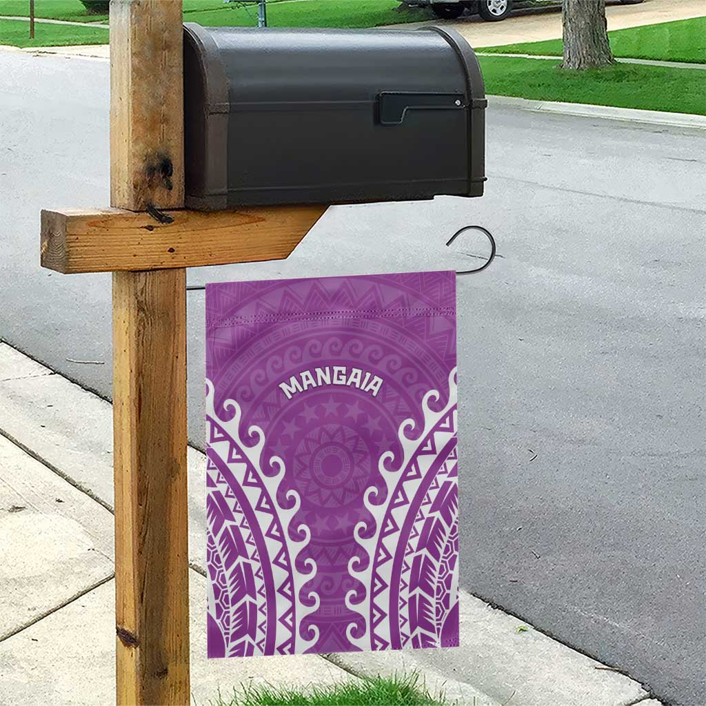 Custom Cook Islands Mangaia Garden Flag Polynesian Tribal Tattoo