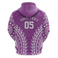 Custom Cook Islands Mangaia Hoodie Polynesian Tribal Tattoo LT05 - Polynesian Pride