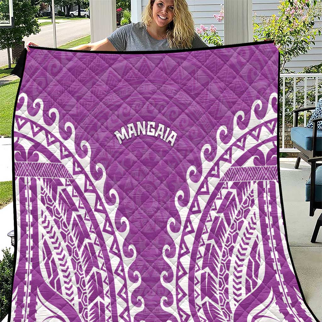 Custom Cook Islands Mangaia Quilt Polynesian Tribal Tattoo