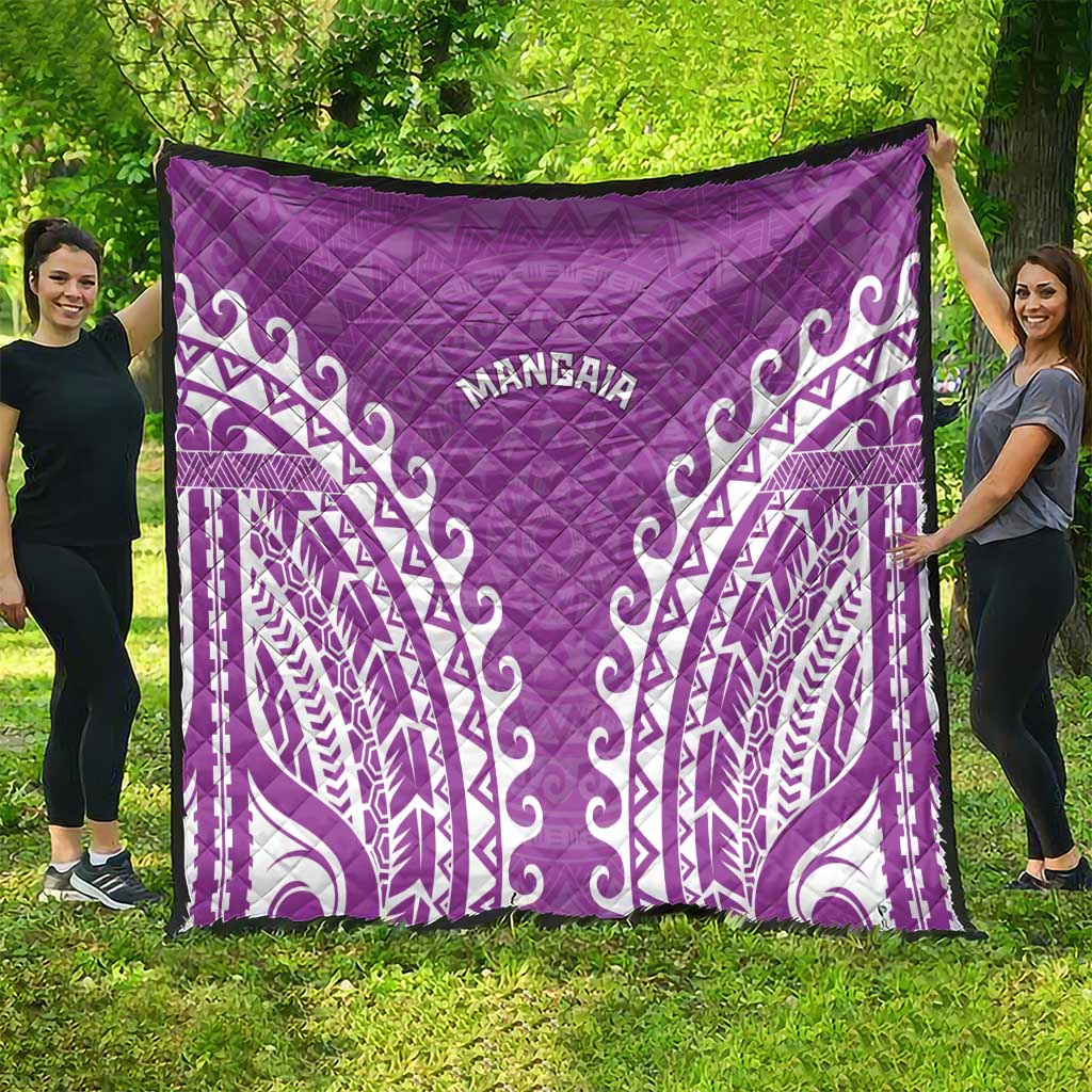 Custom Cook Islands Mangaia Quilt Polynesian Tribal Tattoo