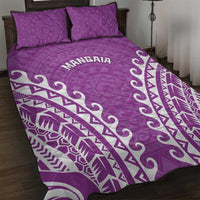 Custom Cook Islands Mangaia Quilt Bed Set Polynesian Tribal Tattoo