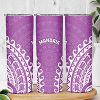 Cook Islands Mangaia Skinny Tumbler Polynesian Tribal Tattoo
