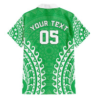 Custom Cook Islands Mitiaro Family Matching Long Sleeve Bodycon Dress and Hawaiian Shirt Polynesian Tribal Tattoo