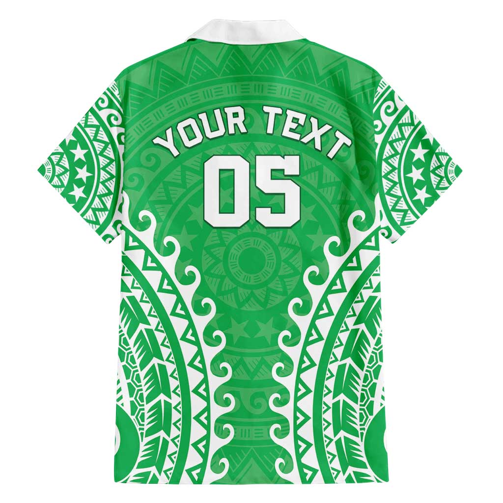 Custom Cook Islands Mitiaro Family Matching Puletasi and Hawaiian Shirt Polynesian Tribal Tattoo