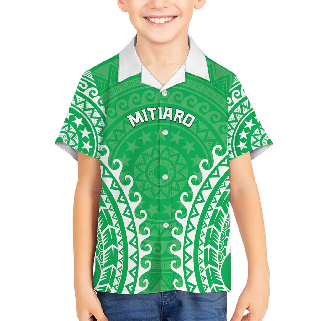 Custom Cook Islands Mitiaro Family Matching Puletasi and Hawaiian Shirt Polynesian Tribal Tattoo