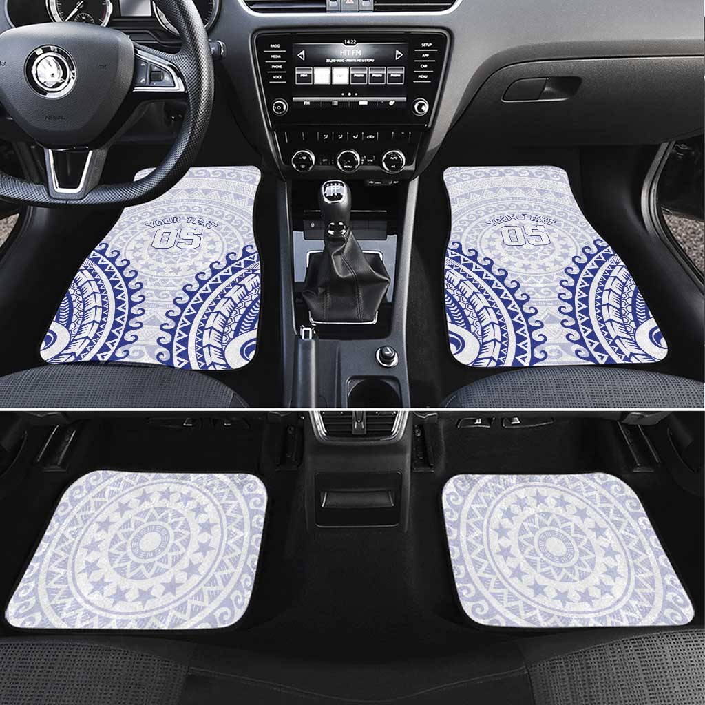 Custom Cook Islands Palmerston Car Mats Polynesian Tribal Tattoo
