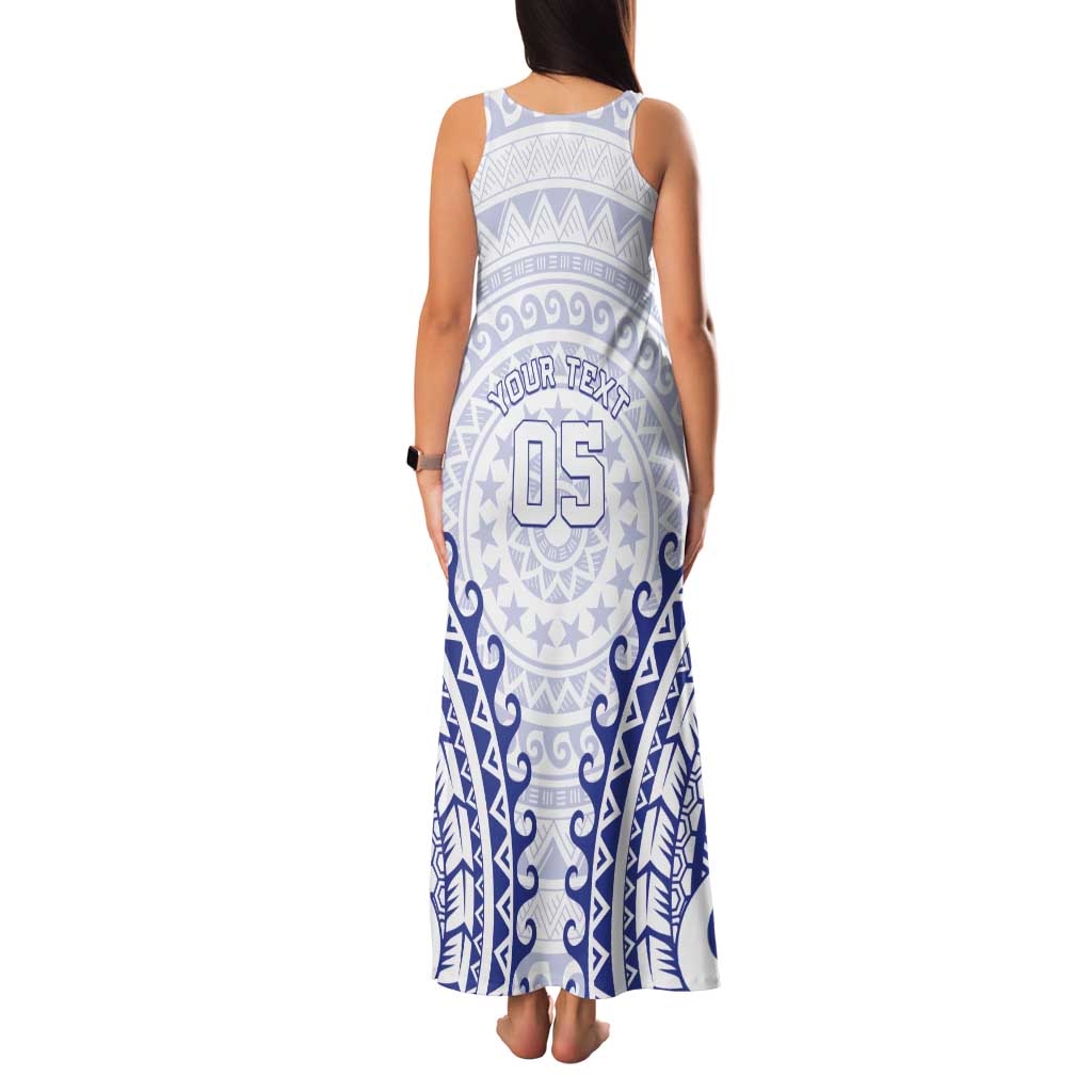 Custom Cook Islands Palmerston Family Matching Tank Maxi Dress and Hawaiian Shirt Polynesian Tribal Tattoo