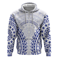 Custom Cook Islands Palmerston Hoodie Polynesian Tribal Tattoo