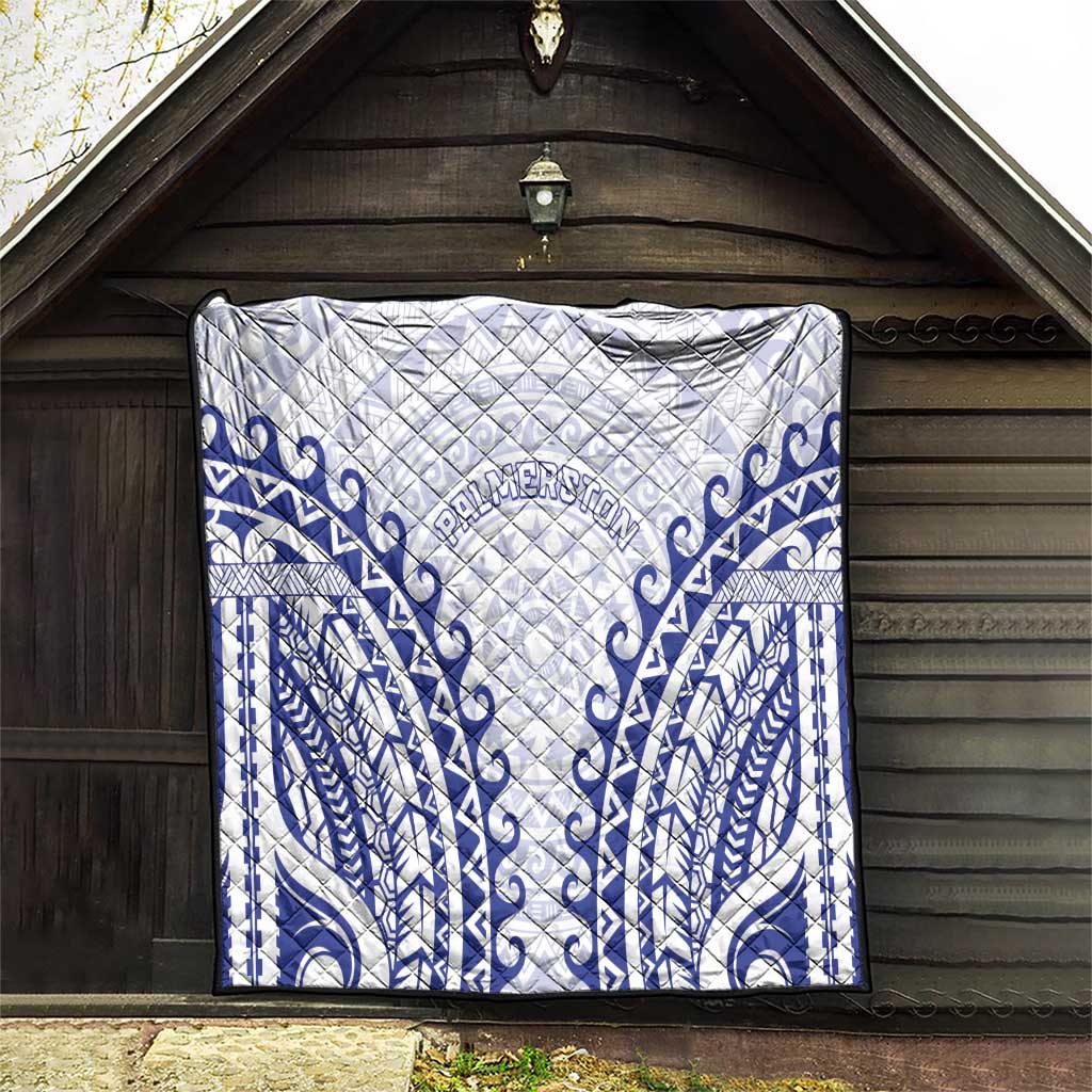 Custom Cook Islands Palmerston Quilt Polynesian Tribal Tattoo