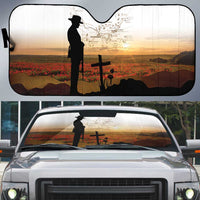 Australia And New Zealand ANZAC Day Auto Sun Shade Battle Of Beersheba
