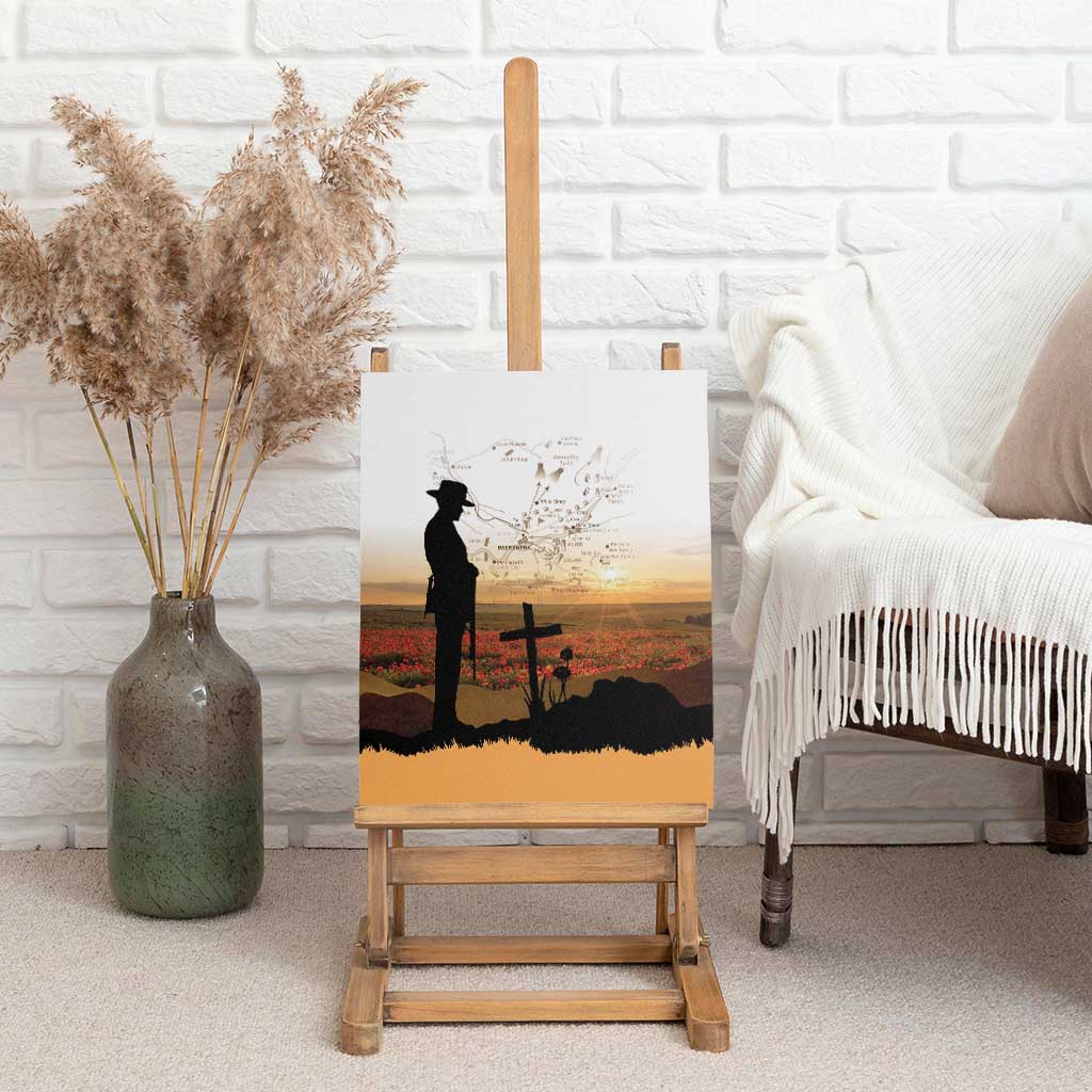 Australia And New Zealand ANZAC Day Canvas Wall Art Battle Of Beersheba