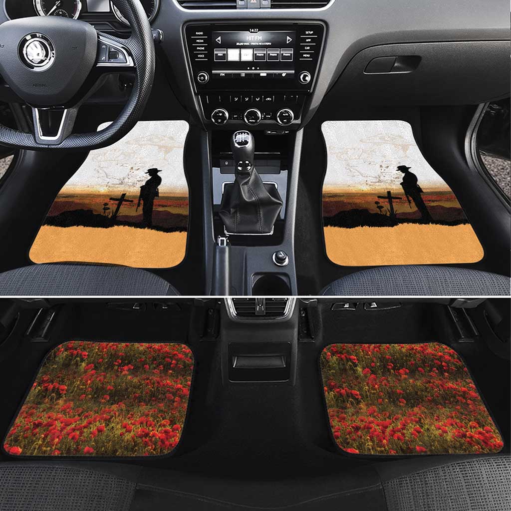 Australia And New Zealand ANZAC Day Car Mats Battle Of Beersheba