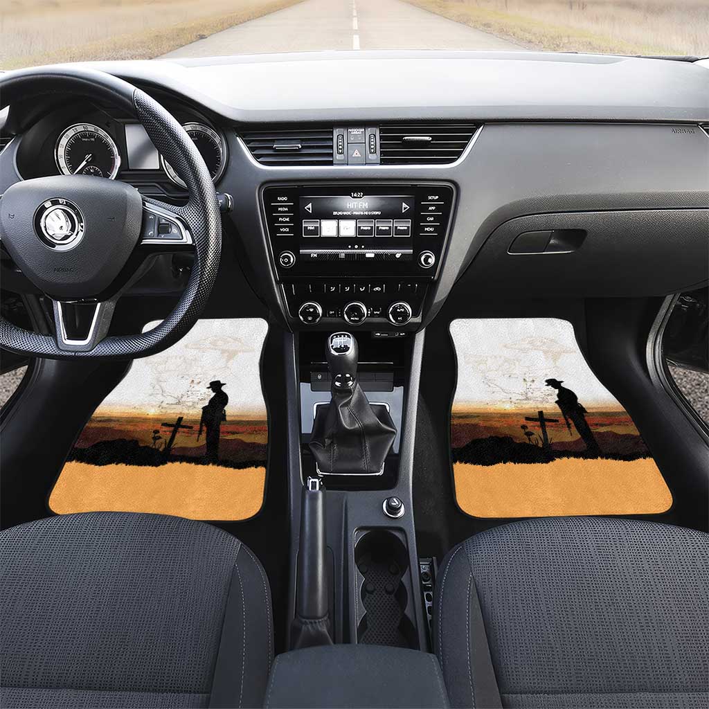 Australia And New Zealand ANZAC Day Car Mats Battle Of Beersheba