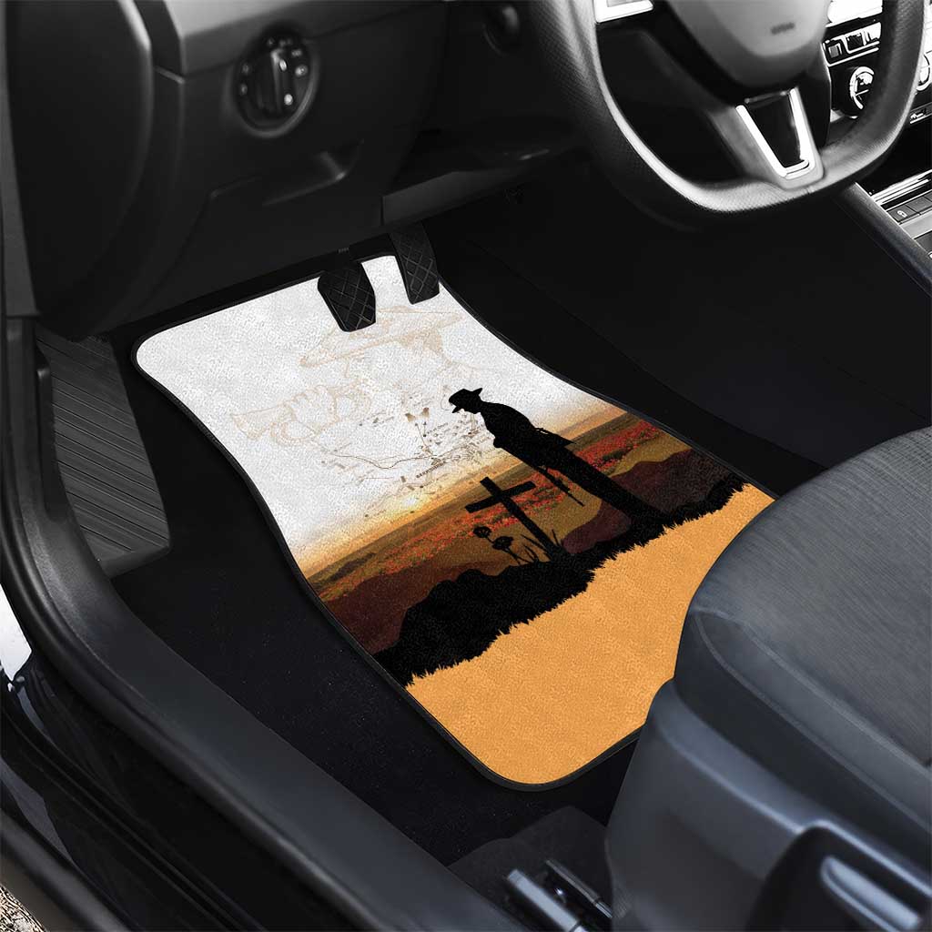 Australia And New Zealand ANZAC Day Car Mats Battle Of Beersheba