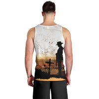 Australia And New Zealand ANZAC Day Men Tank Top Battle Of Beersheba LT05 - Polynesian Pride