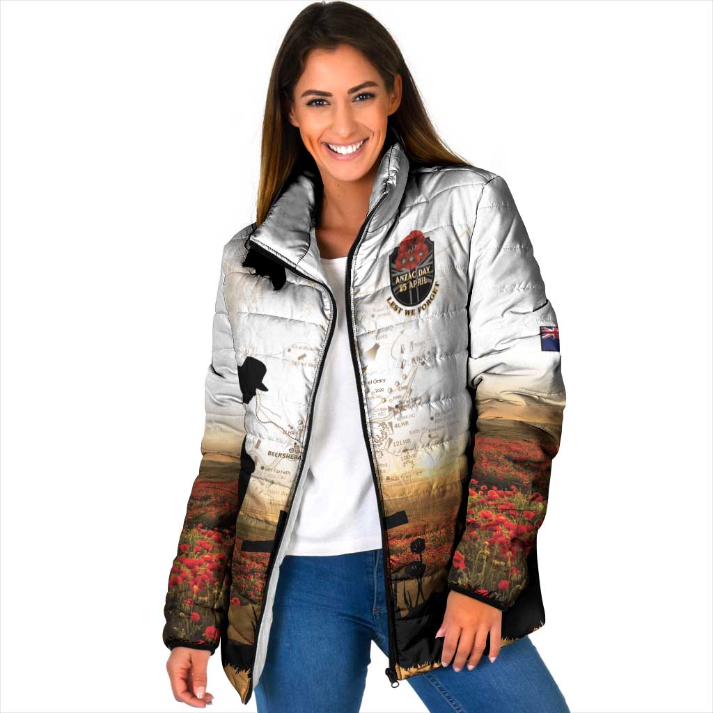 Australia And New Zealand ANZAC Day Padded Jacket Battle Of Beersheba