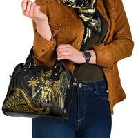 Filipinos Lapu Lapu Hero Shoulder Handbag Gold Polynesian Tribal Tattoo LT05 - Polynesian Pride