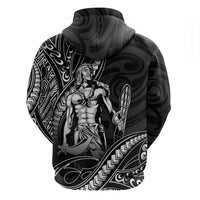 Filipinos Lapu Lapu Hero Hoodie Black Polynesian Tribal Tattoo